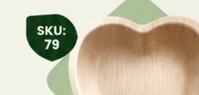 6.5" Heart Shape Plate